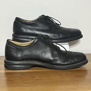 Bostonian Men's‎ Lace Up Leather Oxfords Black Size 12 D Made In Brazil